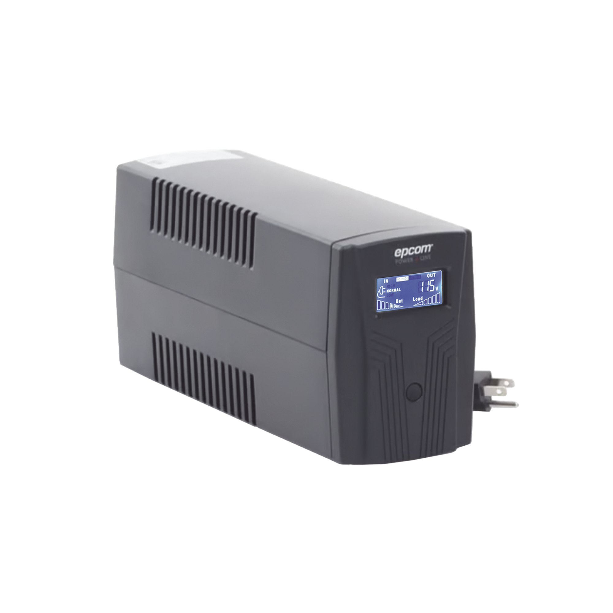 EPU850LCD|UPS de 850VA/510W / Topolog?¡a L?¡nea Interactiva / Entrada y Salida 120 Vca / Clavija NEMA 5-15P / 6 Tomas NEMA 5-15R / Sin RJ11 ni RJ45